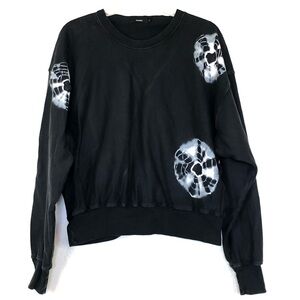 Bassike tie-dye crewneck sweatshirt size Medium/Large